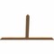 Ekena Millwork Portland Timber Gable Bracket, Western Red Cedar, 96"W x 60"H x 1 1/2"D x 5 1/2"F, 15/12 Pitch GBW096X60X0206POR00SWR - alternate 5